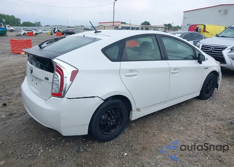 2013 Toyota Prius Three from USA, damaged, VIN JTDKN3DU5D5685825